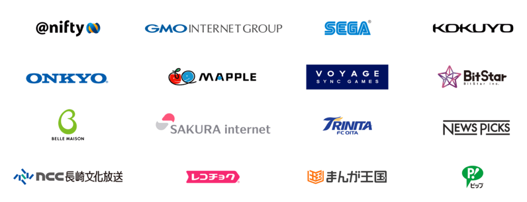 ソーシャルドッグは日本を代表する大企業も導入している